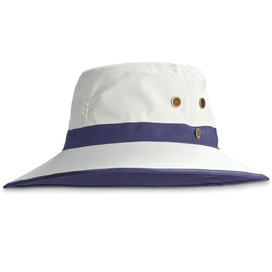 Matchplay Golf Bucket Hat - Stone/Navy / L/XL