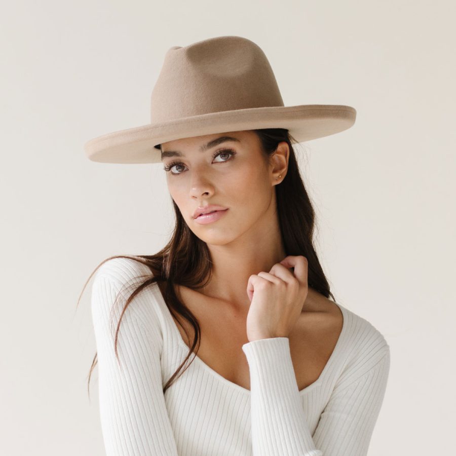 Maude Pencil Brim - Tan / M/L