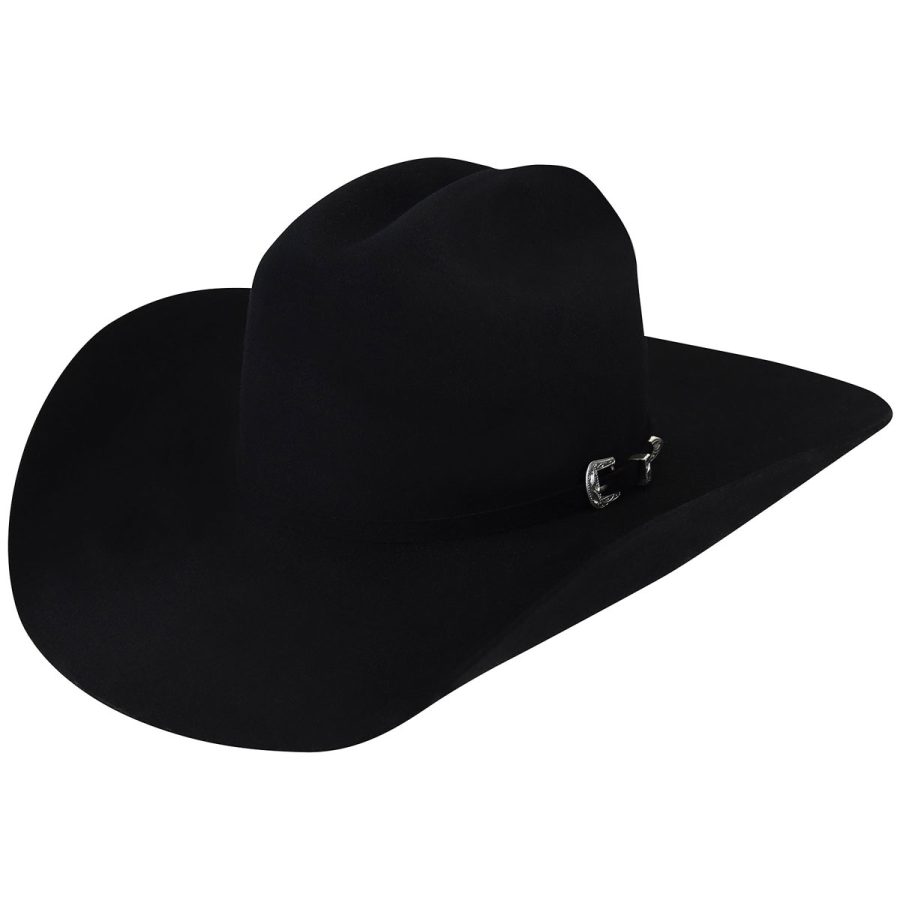 McQ 4X Cowboy Western Hat - Black/6 5/8