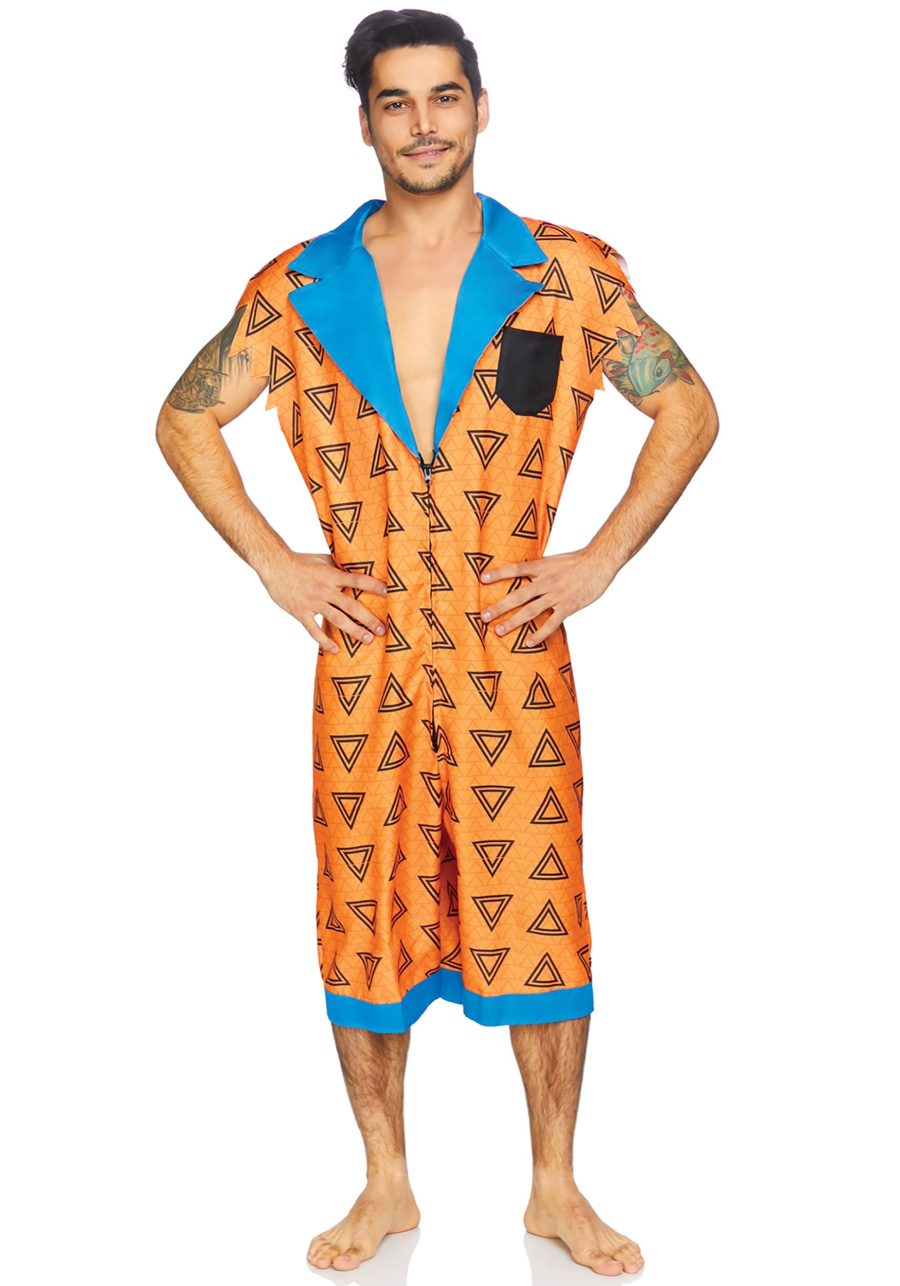 Men's Bedrock Bro RompHim Costume