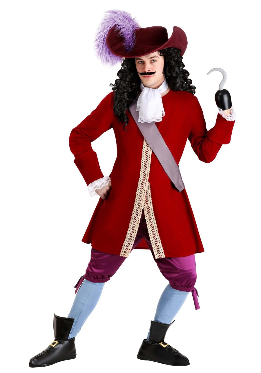 Men's Deluxe Disney Captain Hook Costume