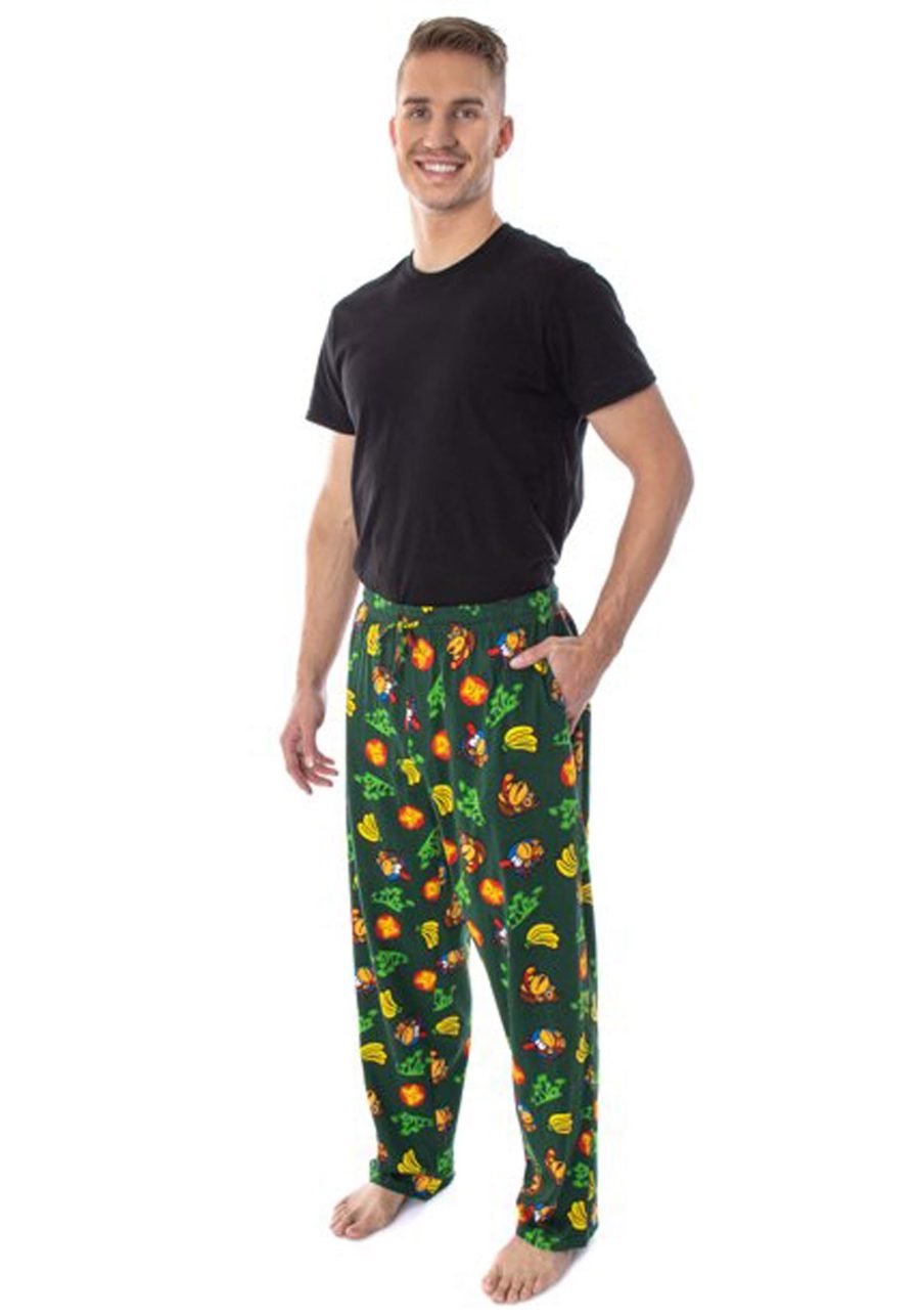 Men's Donkey Kong & Diddy Tropical Sleep Pants