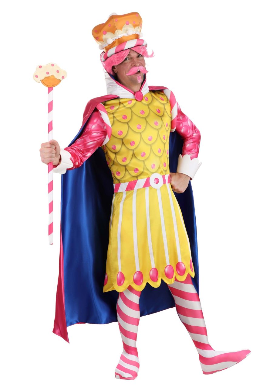 Men's King Kandy Candy Land Costume