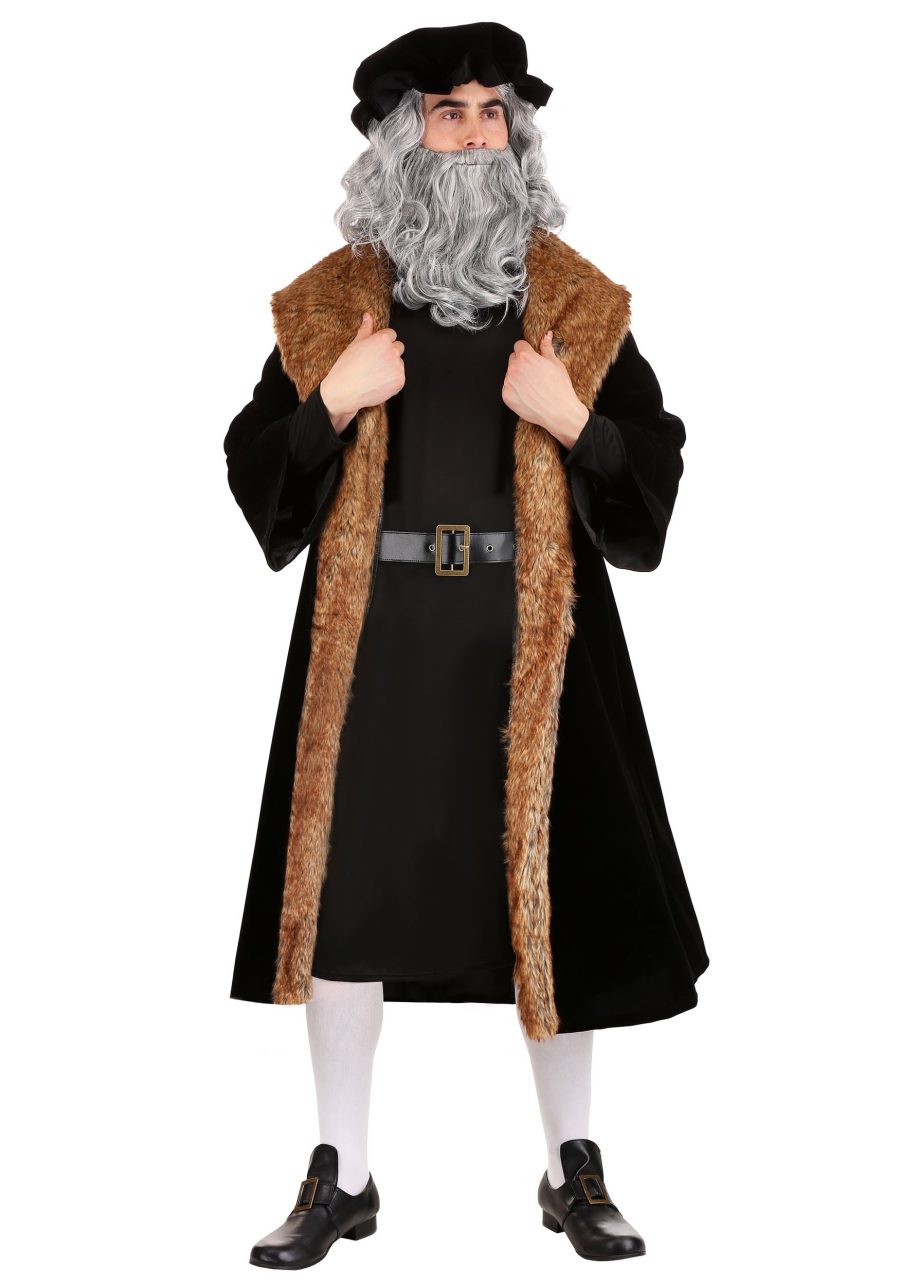 Men's Leonardo da Vinci Costume