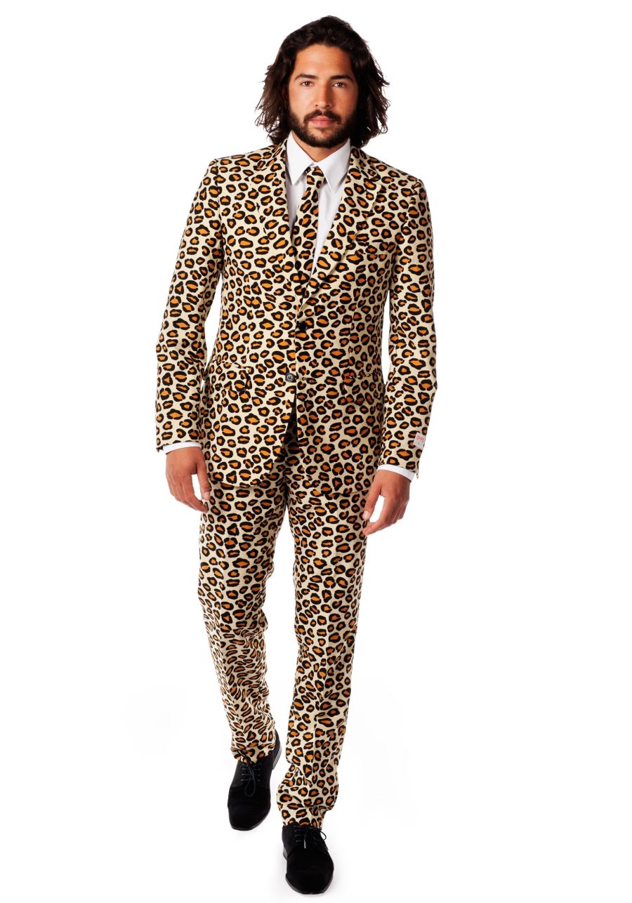 Men's OppoSuits Jaguar Print Costume Suit