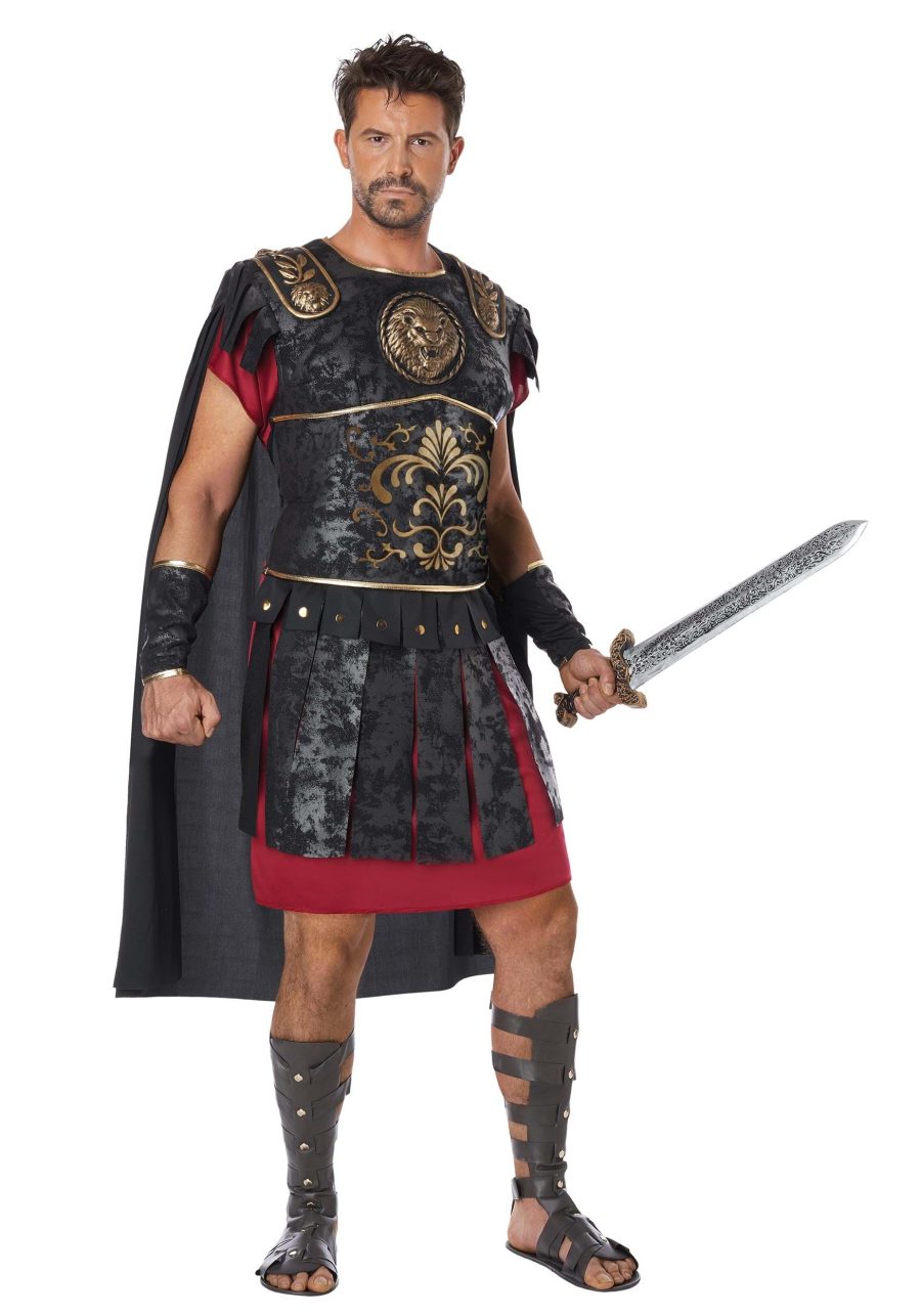 Men's Plus Size Roman Warrior Costume