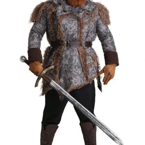 Men's Plus Size Wild Warrior Costume
