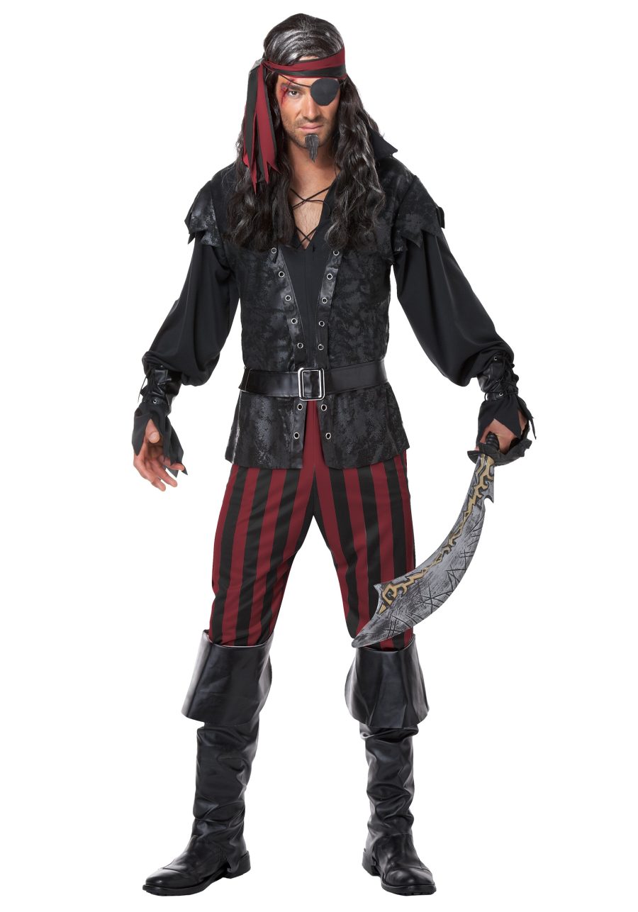 Men's Ruthless Rogue Pirate Costume