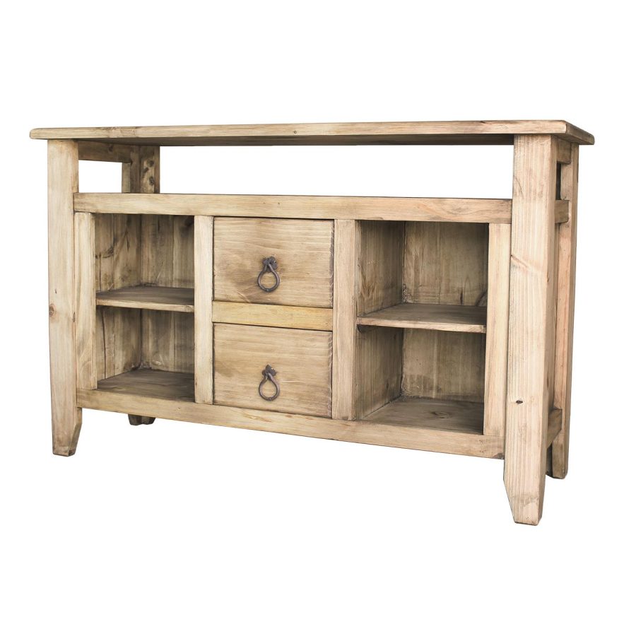 Mexican Rustic Pine San Marcos Console Table