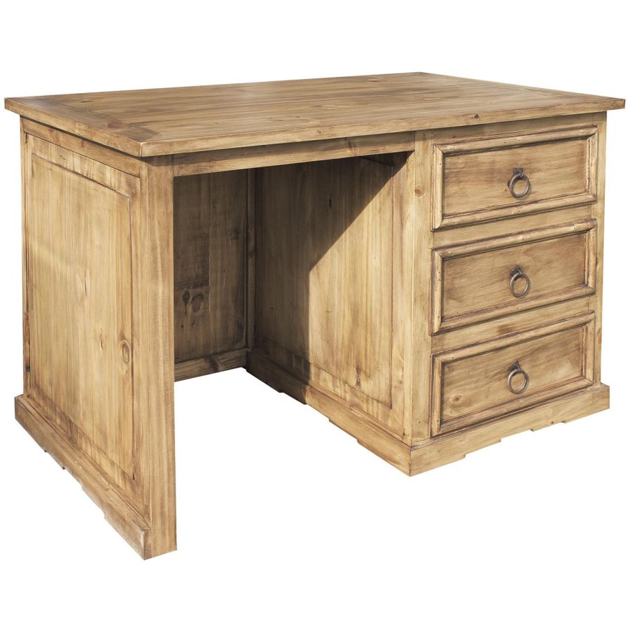 Mexican Rustic Pine Taos Secretary Desk