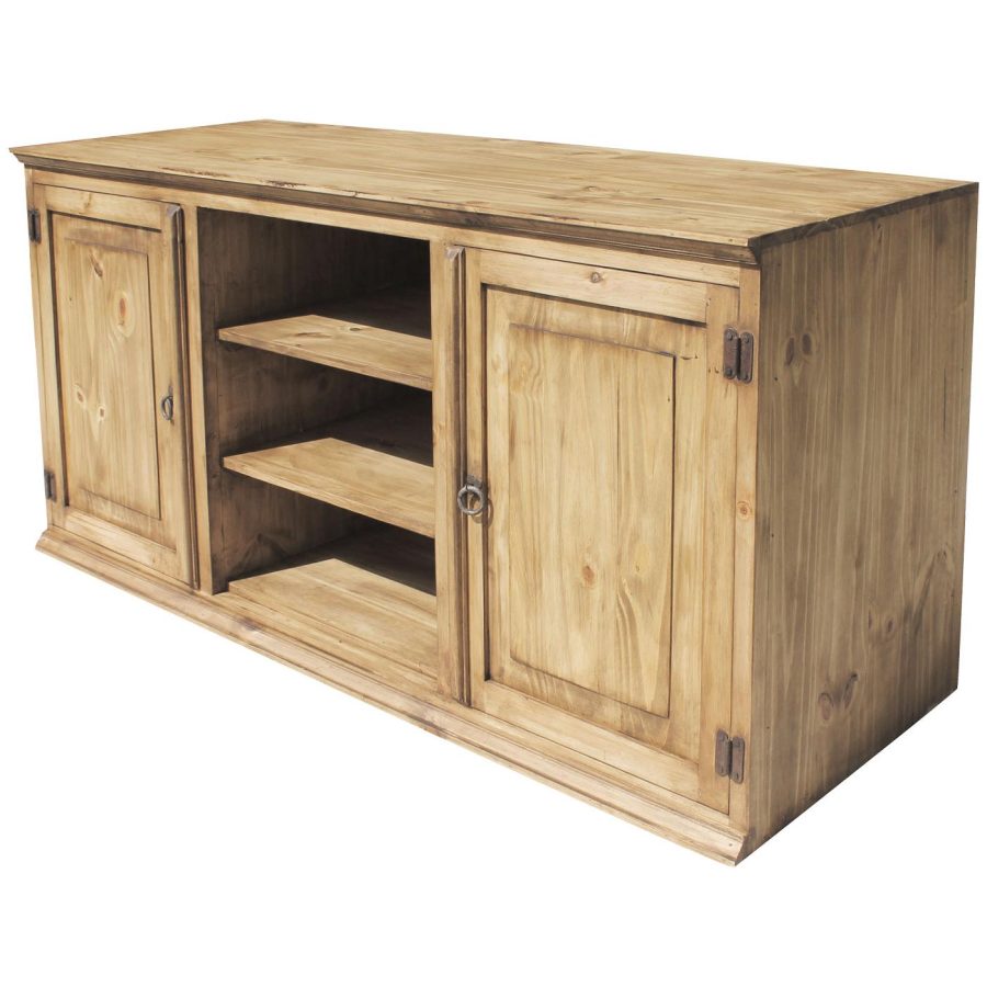 Mexican Rustic Pine Tecate 60 TV Stand