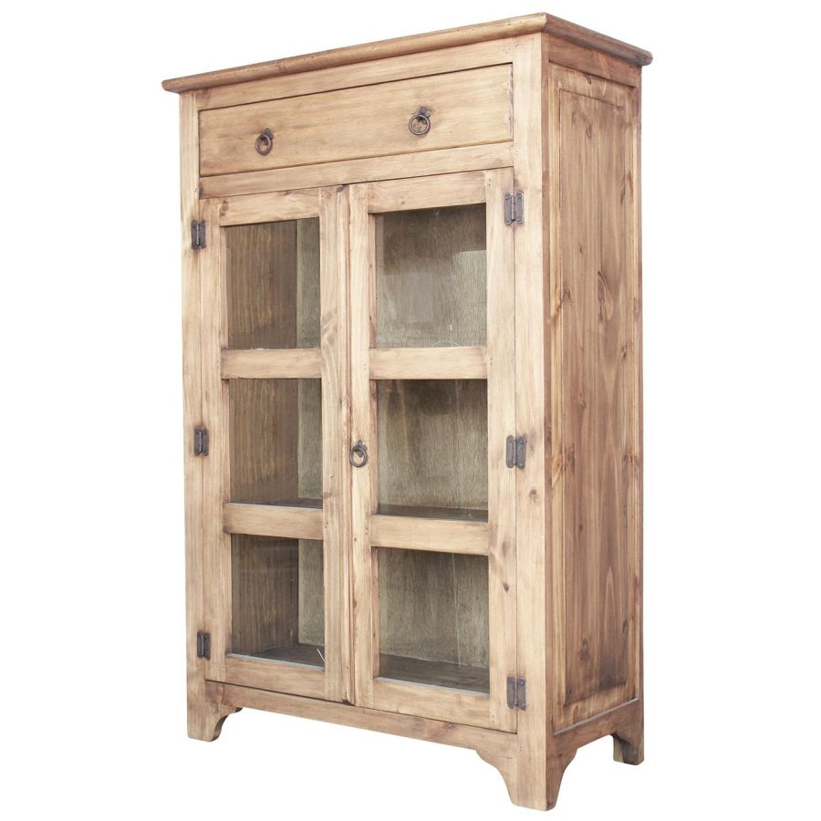 Mexican Rustic Pine Venezia Cupboard