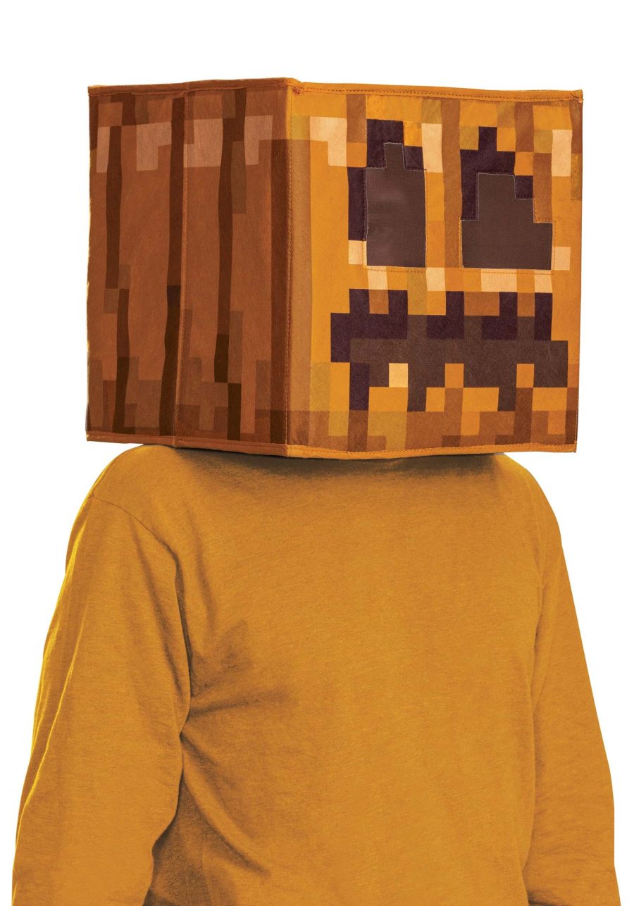 Minecraft Jack O'Lantern Block Head