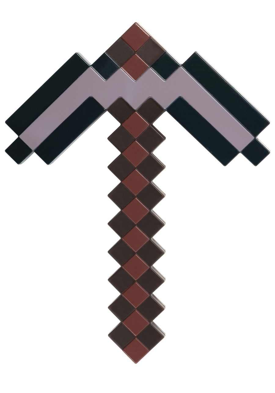 Minecraft Netherite Toy Pickaxe