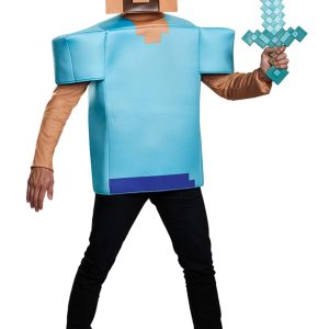Minecraft Steve Costume for Adults