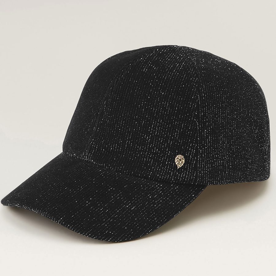 Minelli Baseball Cap - Black Sparkle / 1SFM