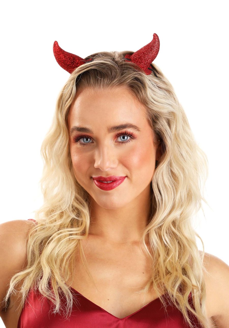 Mini Devil Horns Costume Accessory