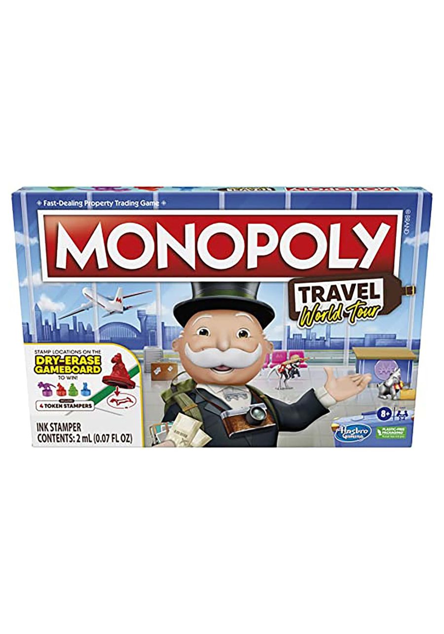 Monopoly Travel World Tour Board Game