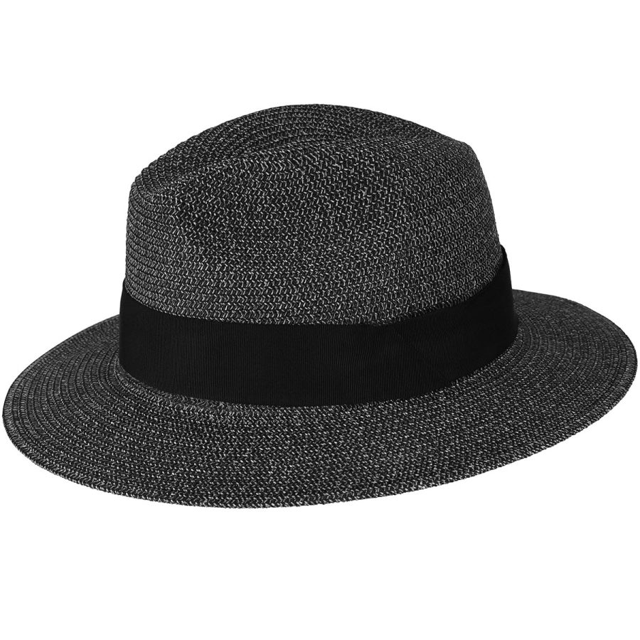 Mullan Braided Fedora - Black/M