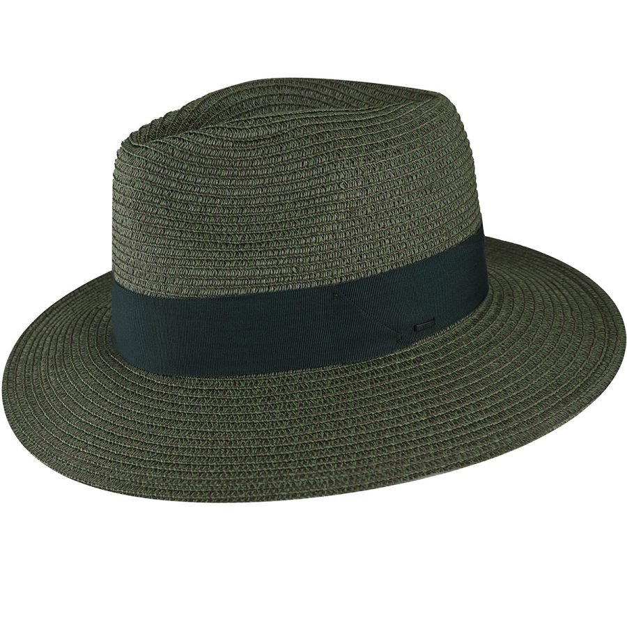 Mullan Braided Fedora - Kelp / S