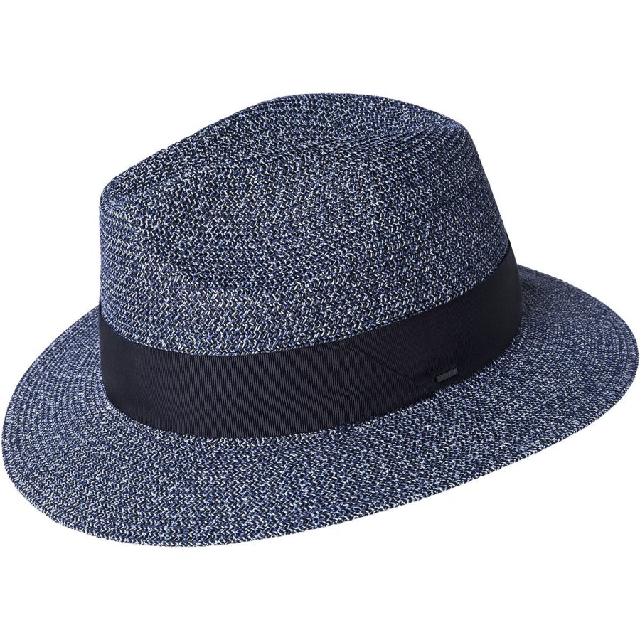 Mullan Braided Fedora - Navy/L