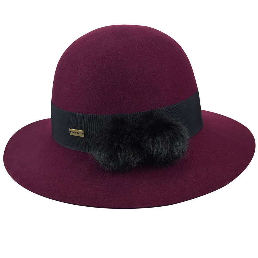 Mullins Wide Brim - Plum/1SFM