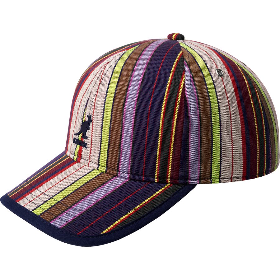 Multi Color Stripe Baseball - Preppy Multi / 1SFM