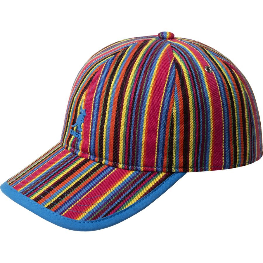 Multi Color Stripe Baseball - Rainbow Multi / 1SFM