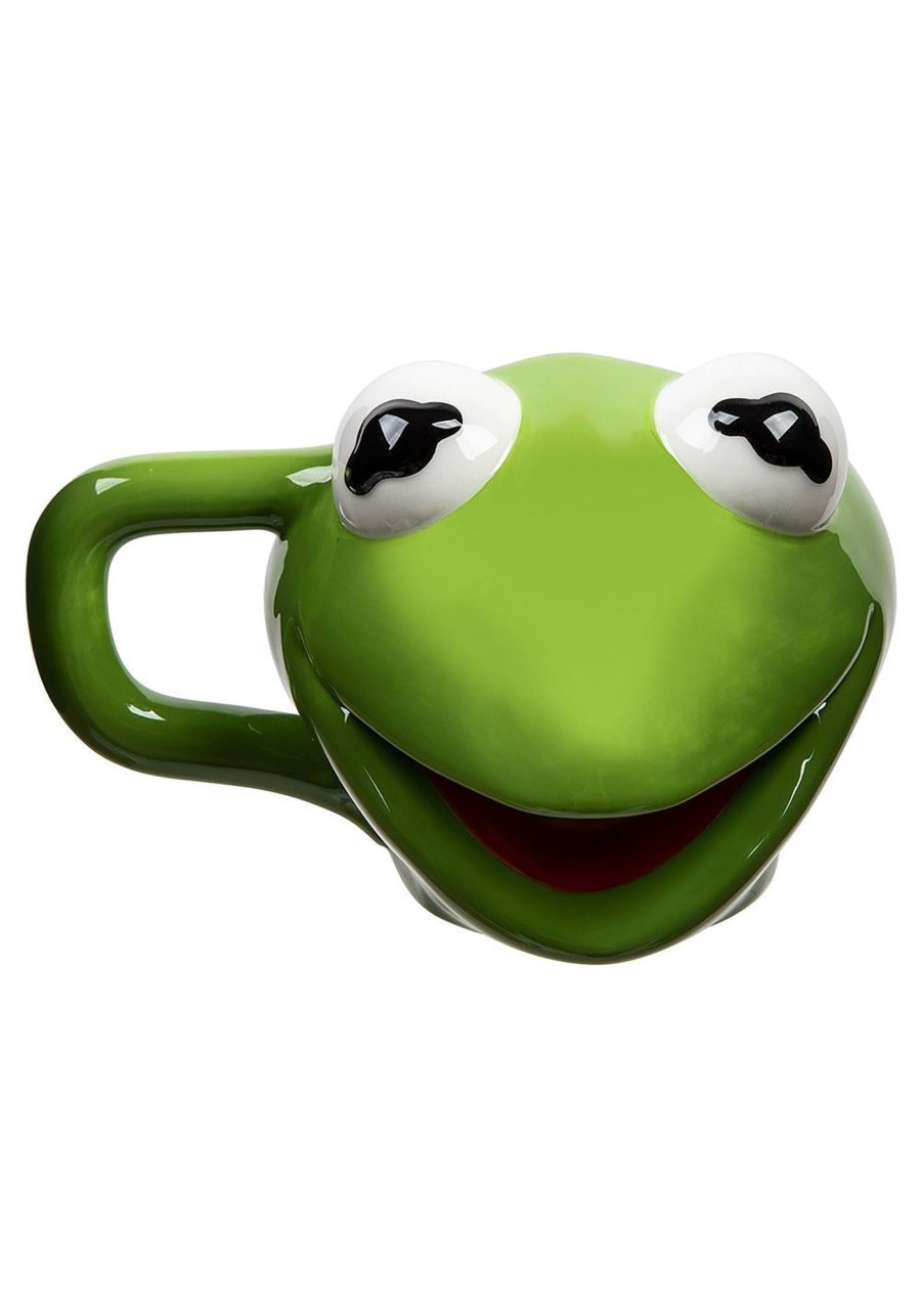 Muppets Kermit the Frog 20oz Ceramic Sculpted Mug