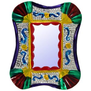 Mystery Mirror Tin Ornament