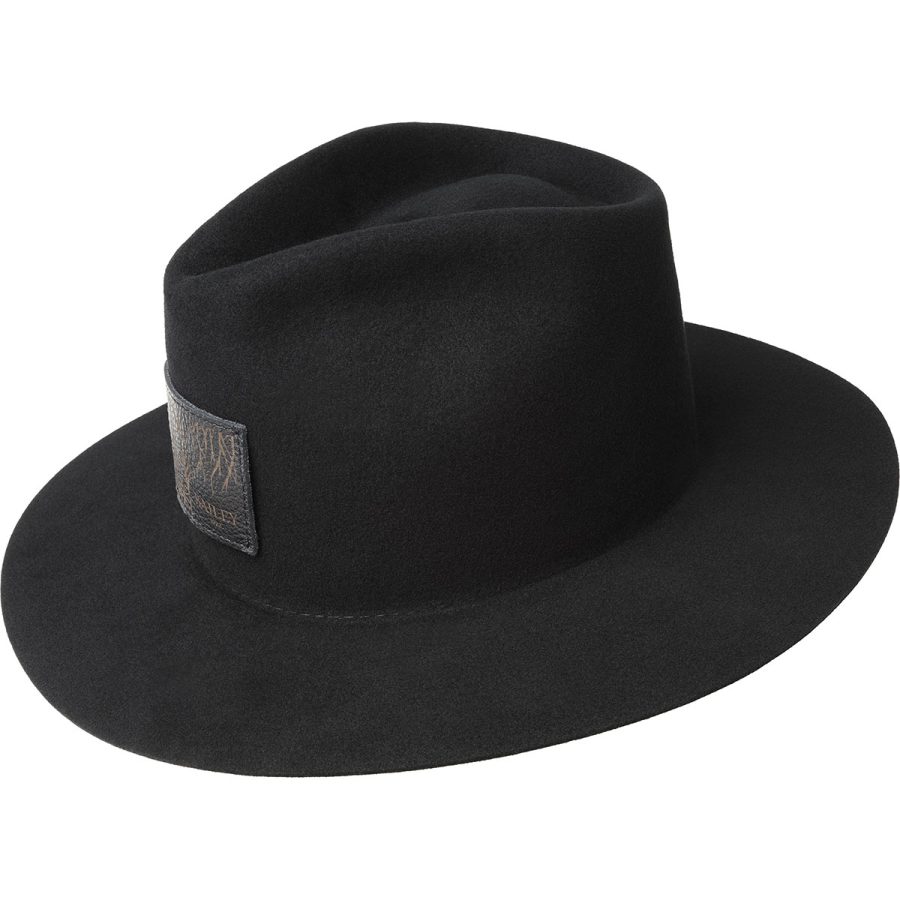 Nash Fedora - Black / L