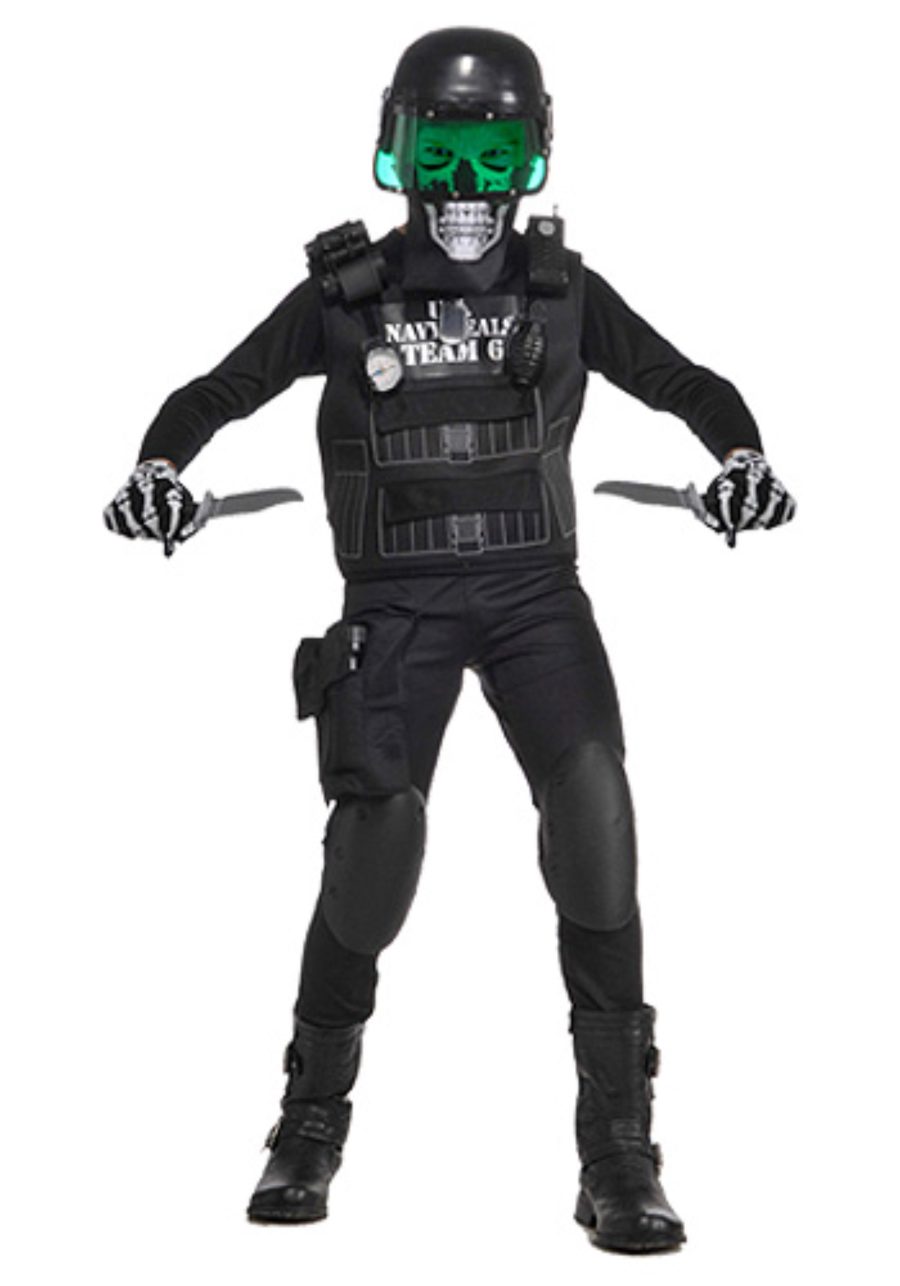 Navy Seal Black Team 6 Kid's Costume