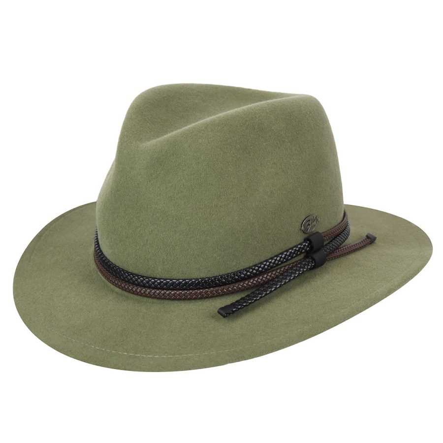 Nelles LiteFelt ® Fedora - Pale Olive/L