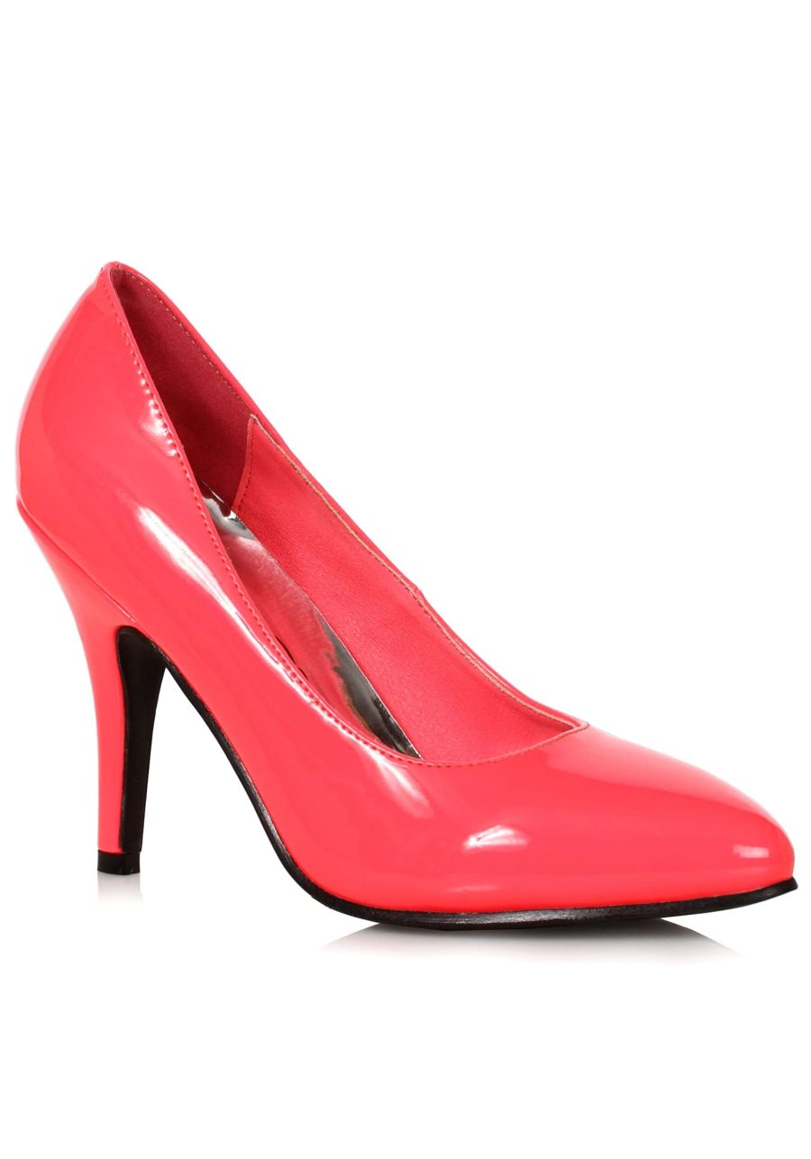 Neon Fuchsia Pump Shoes