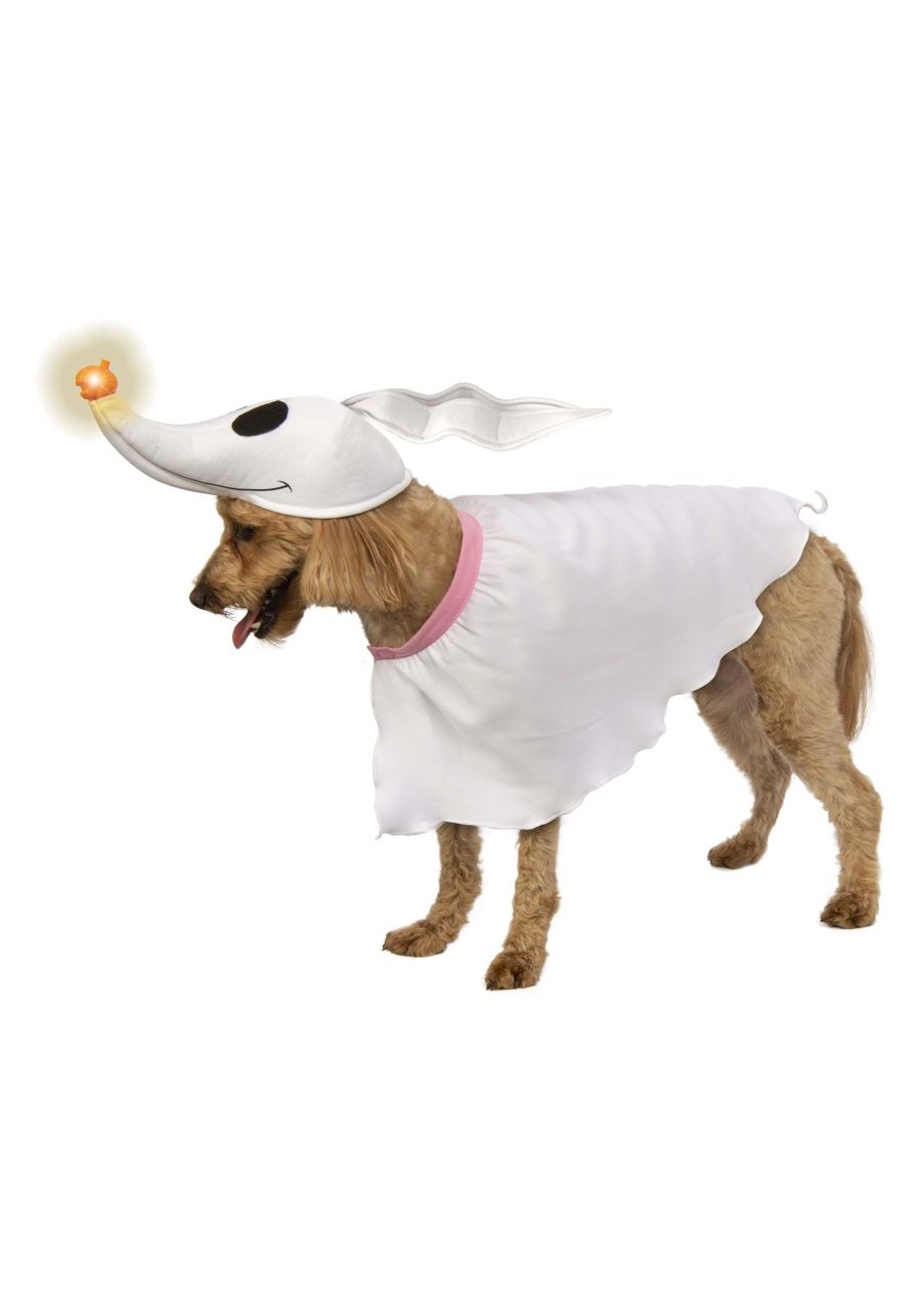 Nightmare Before Christmas Zero Pet Costume with Light