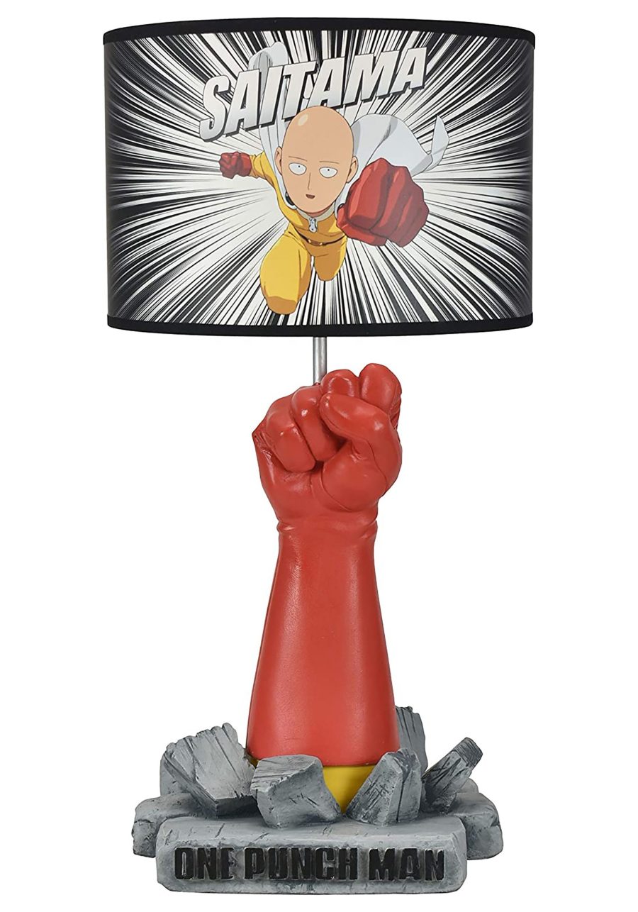 One Punch Man Table Lamp