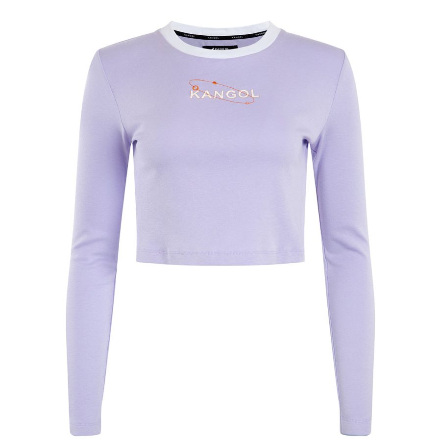 Orbital Long Sleeve Tee - Lavender / L