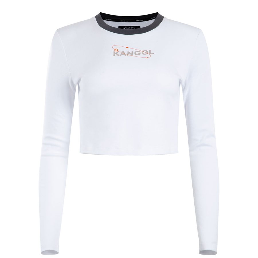 Orbital Long Sleeve Tee - White / L