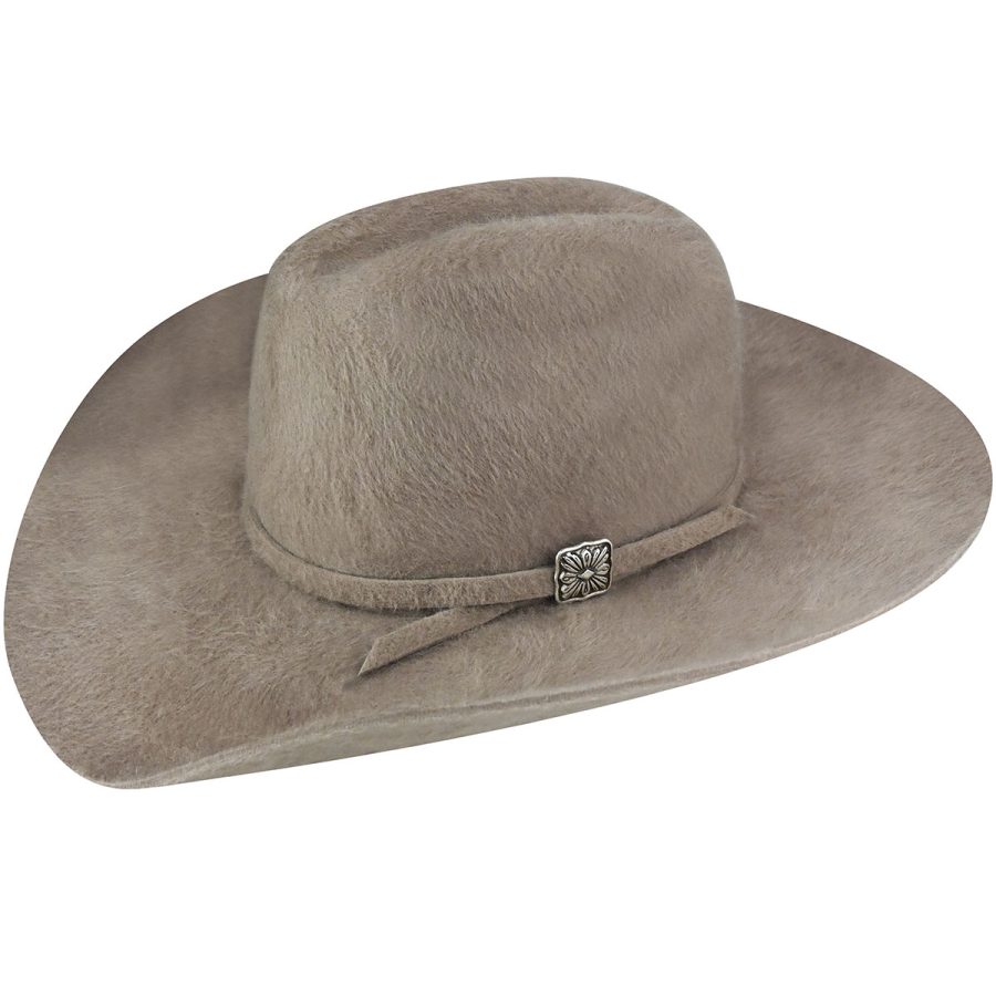 Oro Grizzly Western Cowboy Hat - Mole / 6 5/8