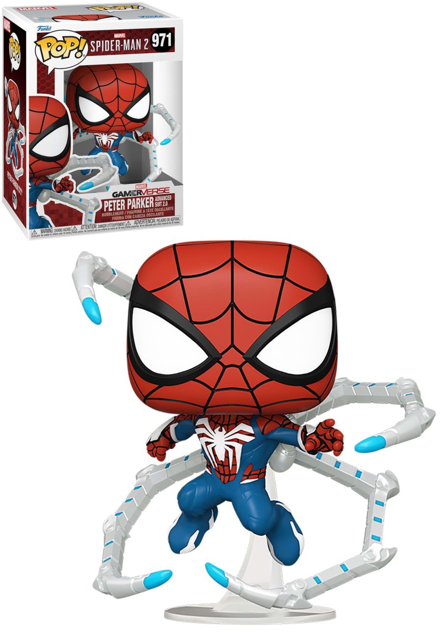 POP! Games: Spider-Man 2 - Peter Parker Advanced Suit 2.0