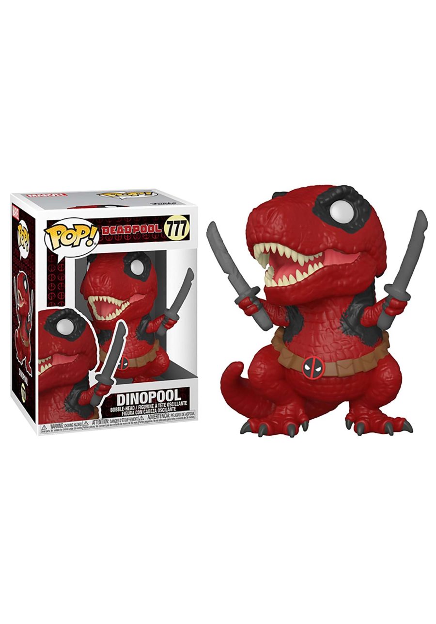 POP Marvel: Deadpool 30th- Dinopool Figure