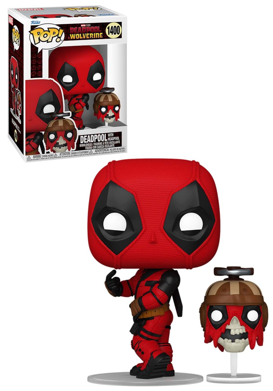 POP! Marvel: Deadpool & Wolverine - Deadpool with Headpool