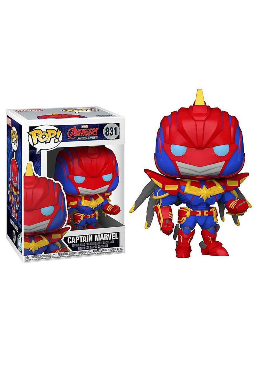 POP Marvel: Marvel Mech- Captain Marvel Figure