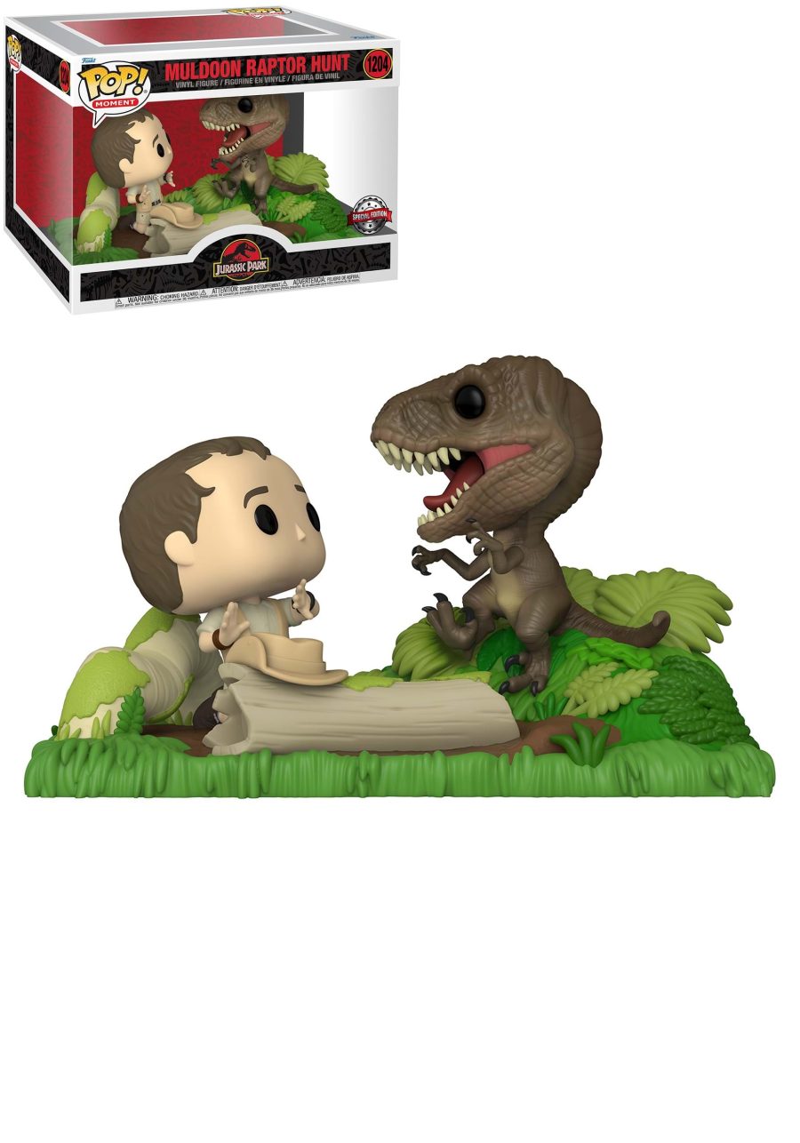 POP! Moment: Jurassic Park - Muldoon Raptor Hunt