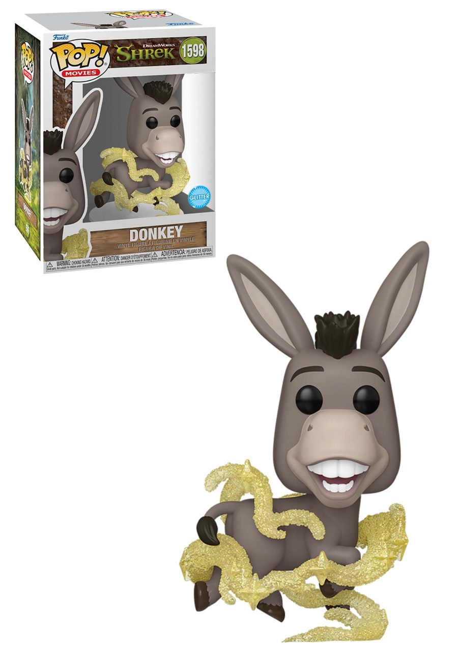 POP! Movies: Shrek DreamWorks 30th - Donkey (Glitter)