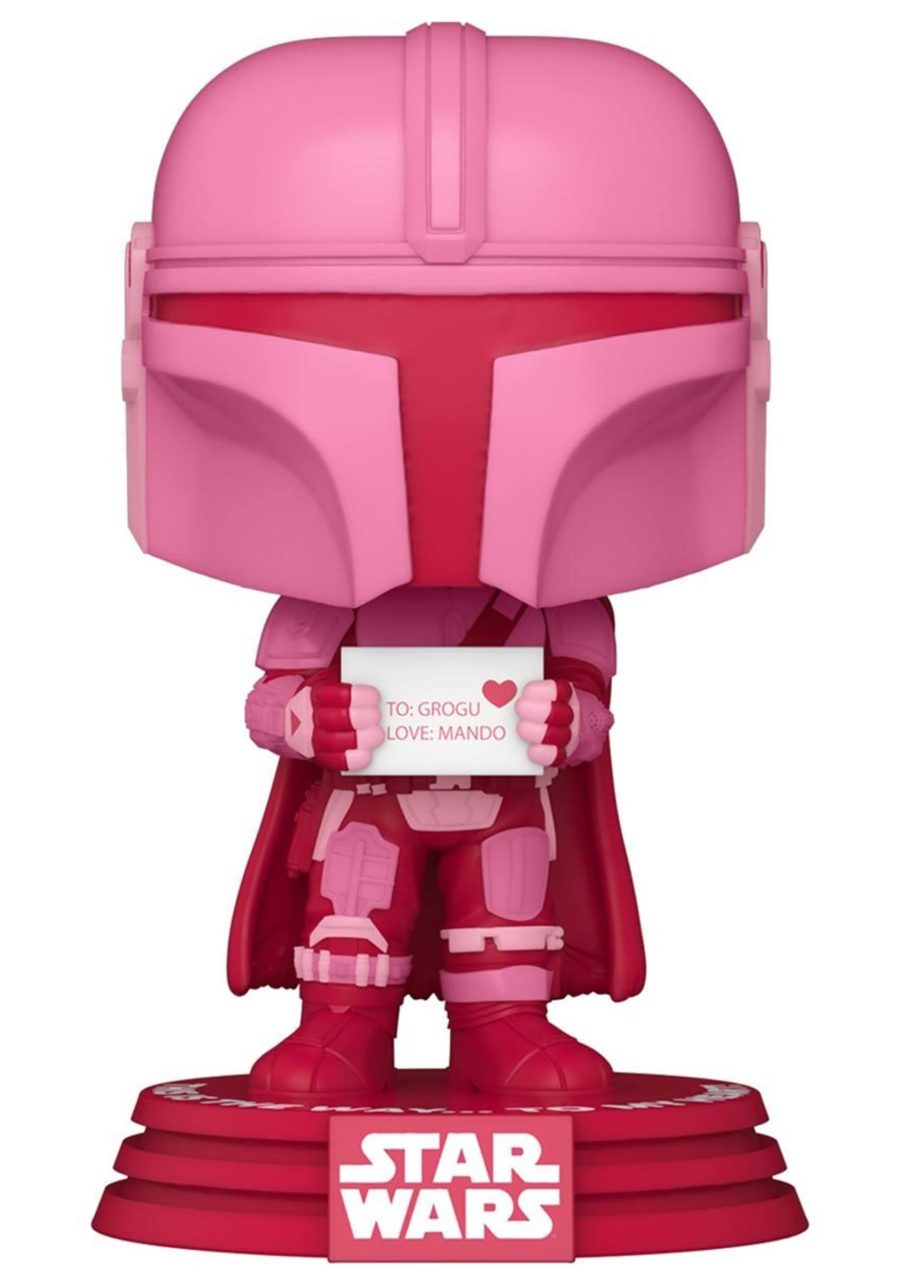 POP! Star Wars: Valentines The Mandalorian Bobblehead