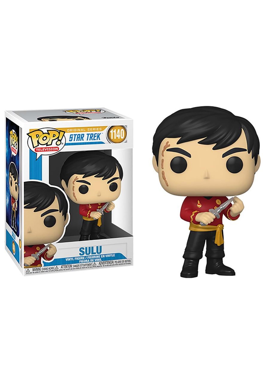 POP TV: Star Trek- Sulu (Mirror Mirror Outfit) Figure