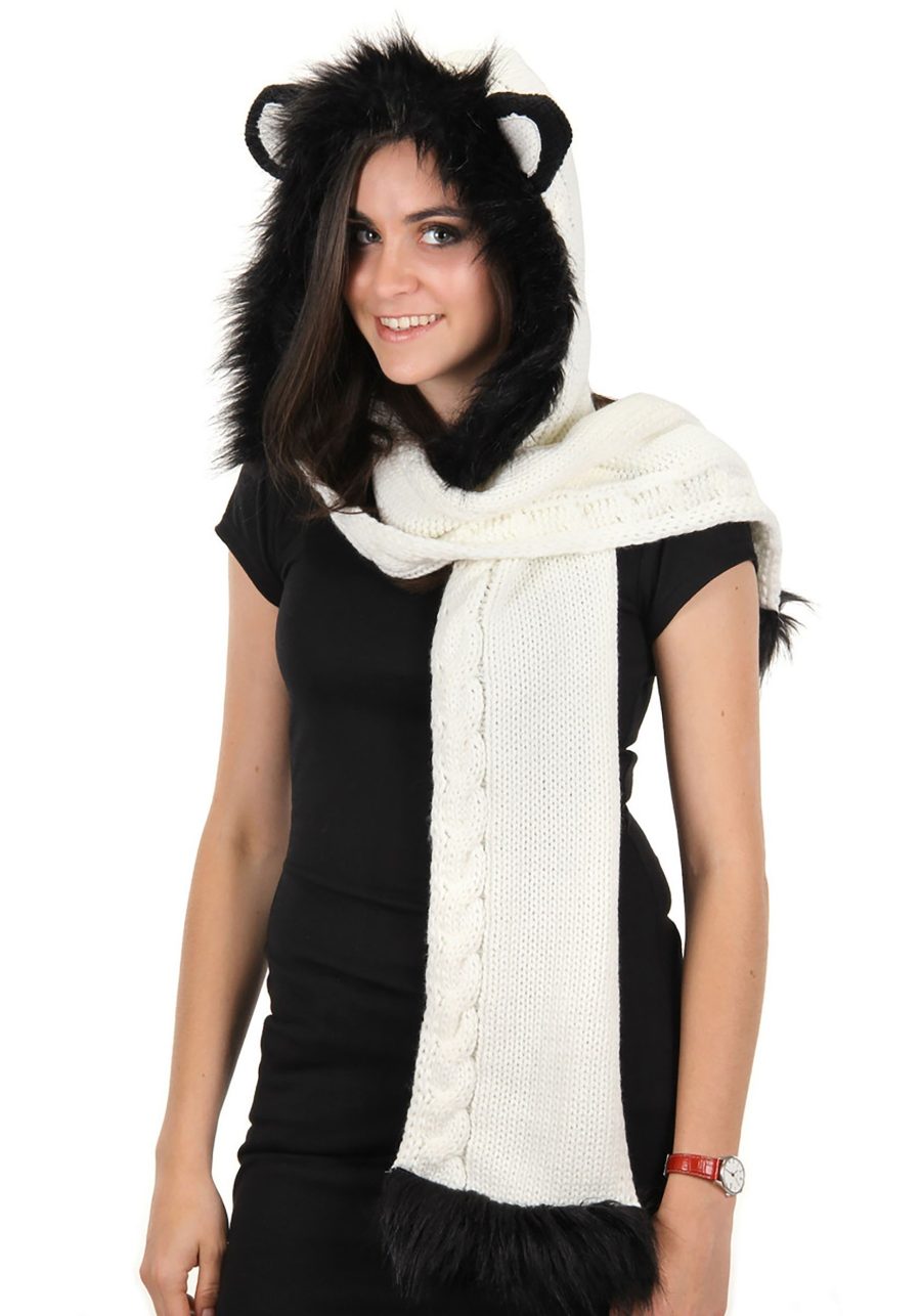 Panda Knit Hood