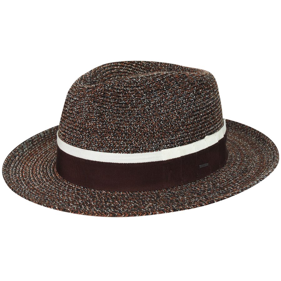 Pauly Fedora - Red Ochre Multi/S