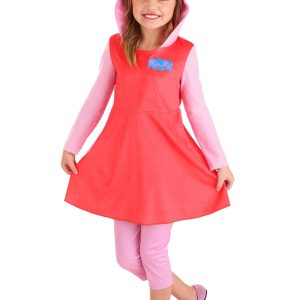 Peppa Pig Girls Long Sleeve Costume